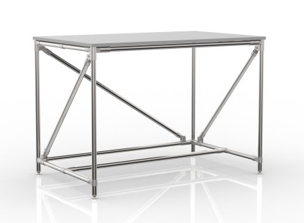 Dielenský stôl z rúrkového systému 24040535 - 3
