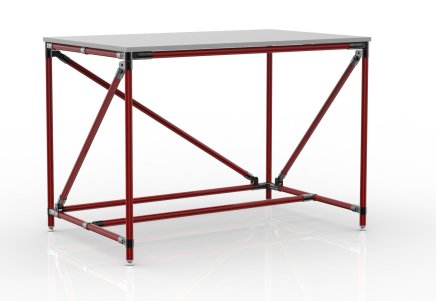 Dielenský stôl z rúrkového systému 24040535 - 4