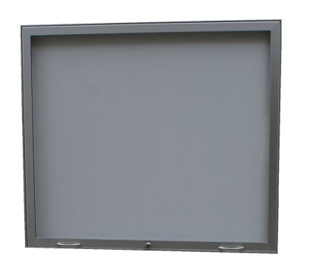 Jednokrídlová obojstranná vitrína HO60 so vzperami - 48 x A4 - 2