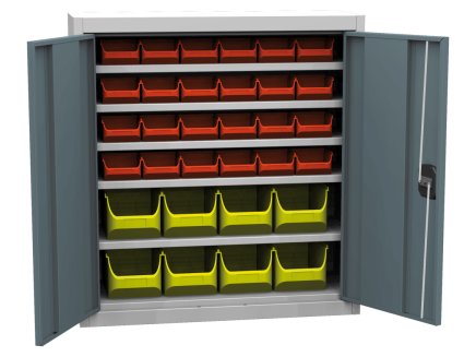 Dielenská skriňa  Kovos SPP 03C (3 modely) - 6