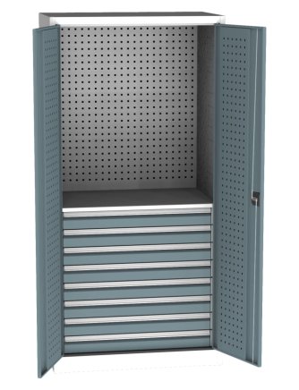 Dielenská skriňa Kovos SPD 11E (3 modely) - 6