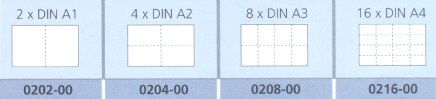 Vnútorné delenie výkresových skríň CP A0 na 8x A3 - 2