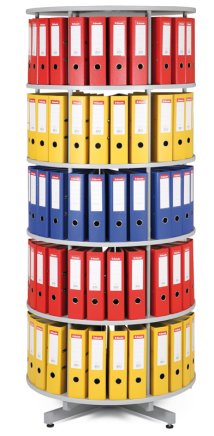 Otočné archivačné skrine - 5 podlaží - 3