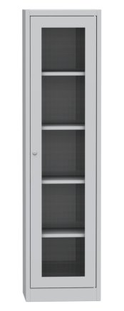 Skriňa so sklenenými dverami Kovos SPS S5A - 7