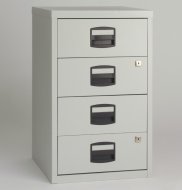 Kartotéka kovová Bisley PFA4S - 1