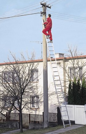 Rebrík dvojdielny výsuvný Forte - šírka 484 mm 8714 - 3
