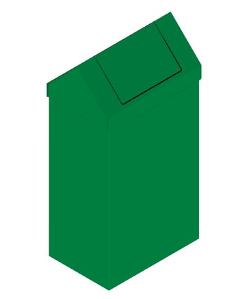 Odpadkový kôš typ KOS 1262 - 4