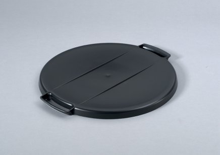 Veko pre kôš DURABIN ROUND 40 - farba čierna - 1
