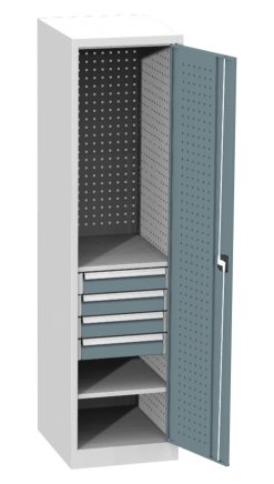 Dielenská skriňa Kovos SPD 13D (3 modely) - 2