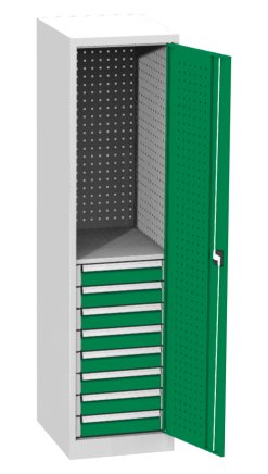 Dielenská skriňa Kovos SPD 13E (3 modely) - 3