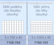 Delič pozdĺžny ore výkresové skrine CP - 2