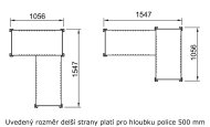 Rohový regál Clip RAL typ 97950 - 2
