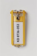 KEY CLIP kľúčenka - farba žltá