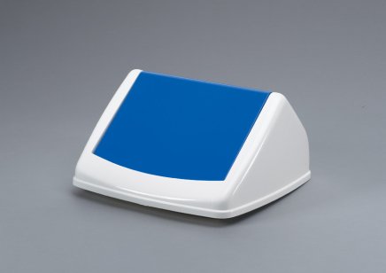 Veko pre kôš DURABIN SQUARE 40 výklopné - farba modrá - 1