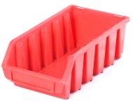Plastový zásobník Ergobox 2L - farba červená - 1