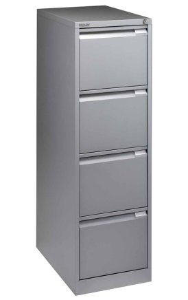 Kartotéka A4 kovová štvorzásuvková Bisley BS4E/FLS - 5
