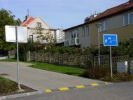 Spomaľovací prah koncový 20 km/h farebný - 6