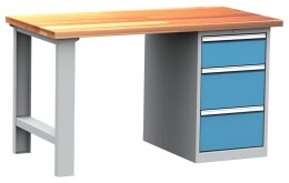 Dielenský stôl Kovos, set DPS 102