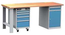 Dielenský stôl Kovos, set DPS 207