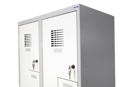 Šatňová skriňa kovová Sul 42 W šírka 800 mm - 6