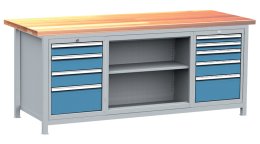 Dielenský stôl s kontajnermi, set DPJ 204