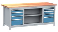 Dielenský stôl s kontajnermi, set DPJ 204 - 1
