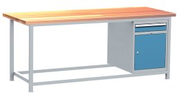 Dielenský stôl s kontajnerom, set DPJ 202