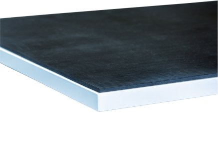 Pracovná doska LTD s gumou, rozmery 2000 x 750 mm - 1