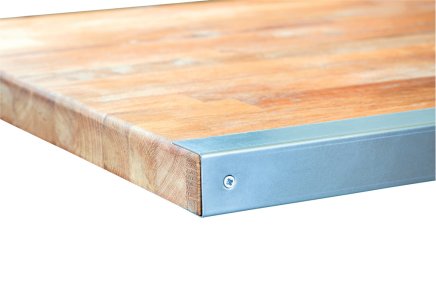 Doska s oplechovanou prednou hranou 1500 x 750 mm - 1