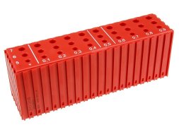 Plastový box pre ukladanie vrtákov D5-D7,9