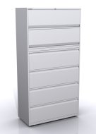 Skriňa so sklopnými dverami a zásuvkami SYC10/2/4