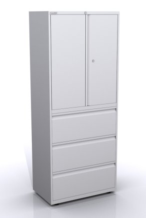 Skriňa s dverami a zásuvkami SYC08/36D/3 - 1