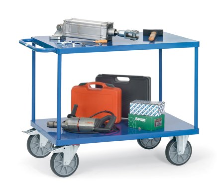Stolový vozík s nosnosťou do 500 kg 2400B, 2401B, 2402B, 2403B (4 modely) - 2