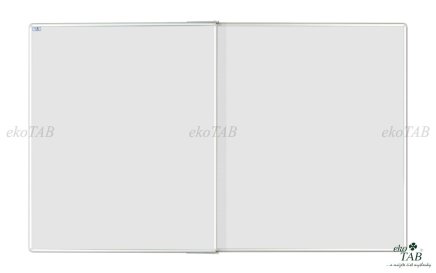 Dvojdielna tabuľa pre popis fixkou - PIVOT KB (2 modely) - 2