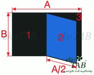 Dvojdielna tabuľa pre popis fixkou i kriedou - PIVOT KB+KZ (4 modely) - 4