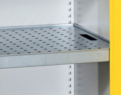 Polica s roštom a záchytnou vaňou SCH VAN 03PZ