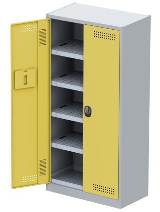 Skriňa pre ukladanie chemických látok SCH 01A - 9