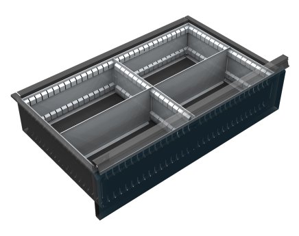 Vnútorné delenie zásuviek VND DPV 12A - 1