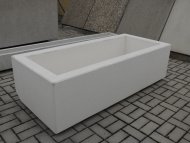 Betónové obdĺžnikové kvetináče (4 modely) - 1