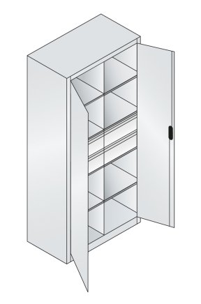 Dielenská skrinka 8921-3042 (2 modely) - 6