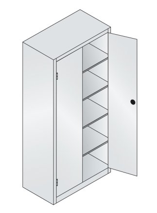 Dielenská skrina CP 8921-052 (2 modely) - 8
