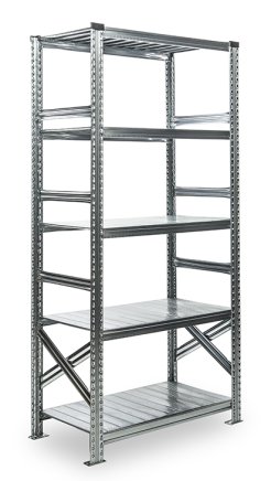 Základné regály SUPER výška 1972 mm, hĺbka 320 mm (7 modelov) - 3
