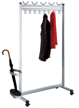 Pojazdný vešiak Multiline šírka 1000 mm - 1