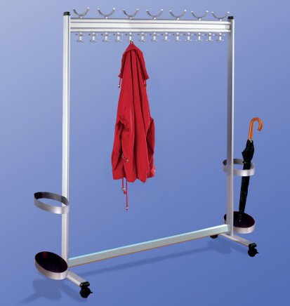 Pojazdný vešiak Multiline šírka 1400 mm - 1
