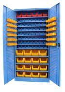 Dielenská skriňa Kovos s plastovými boxami SPZ_11_0002_C_VAR_5