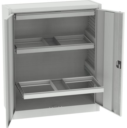 Univerzálna skriňa s výsuvnými rámami (3 modely) - 1