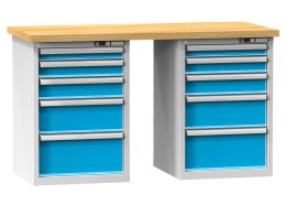 Dielenské stoly série O, šírka 1500, hĺbka 700 alebo 800, výška 880 alebo 890 mm (6 modelov)