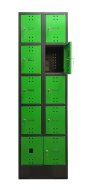 Skiňa na dobíjanie mobilných zariadení s USB porty SBE_32_B8 - 2