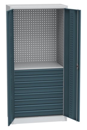 Univerzálna dielenská skriňa Kovos DUS_11_E - 5