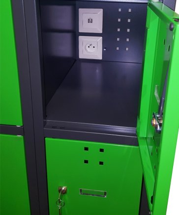 Skiňa na dobíjanie mobilných zariadení s USB porty SBE_32_B8 - 5